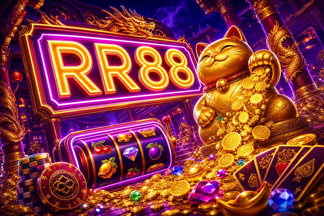 Ảnh bìa Fortune Tiger RR88 với biểu tượng hổ tài lộc và giao diện trò chơi may mắn