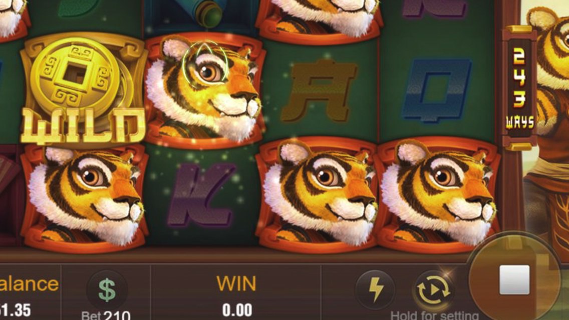 Master Tiger · Giao diện ứng dụng RR88